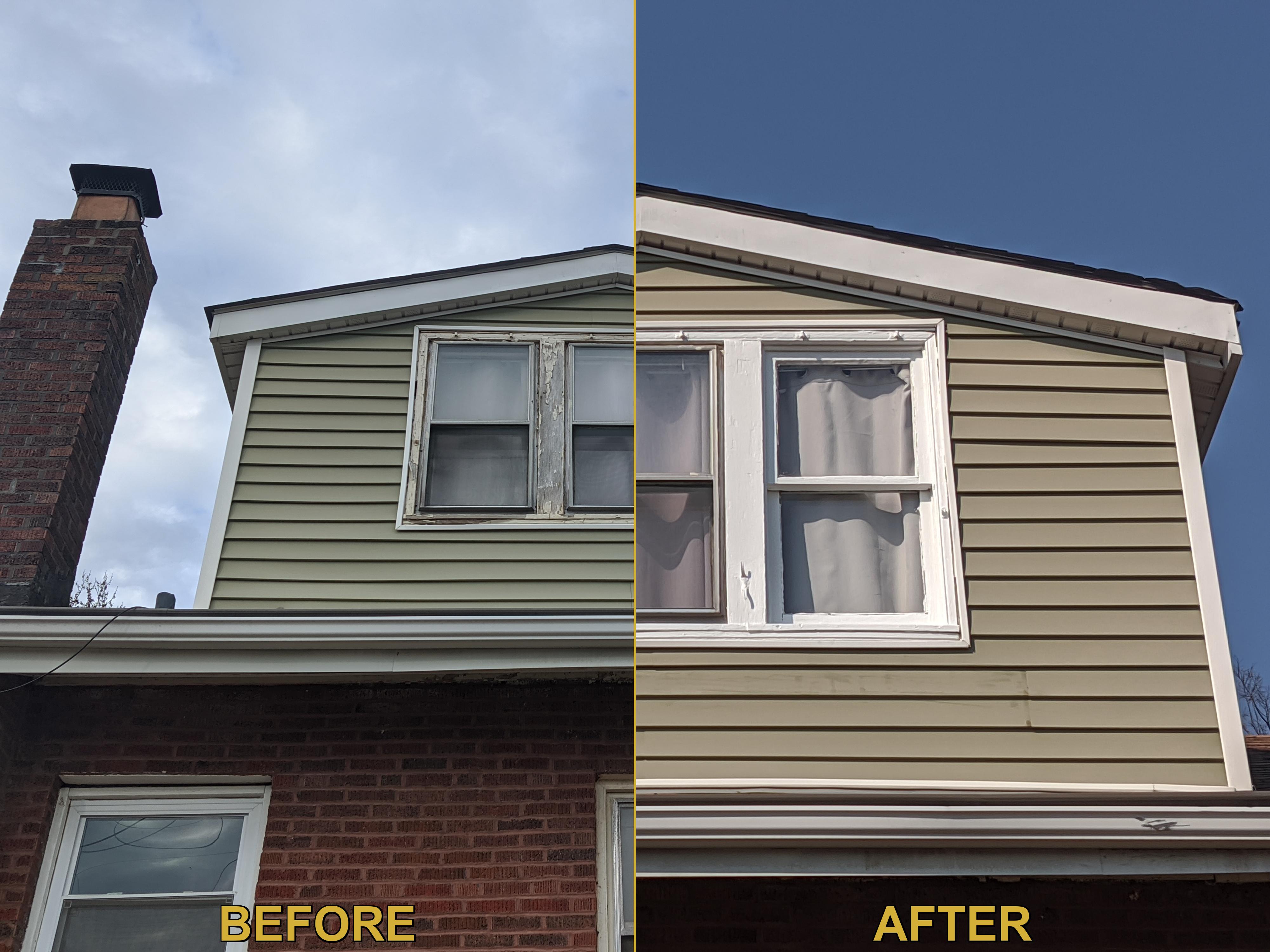 Window Trim Repair/Repaint